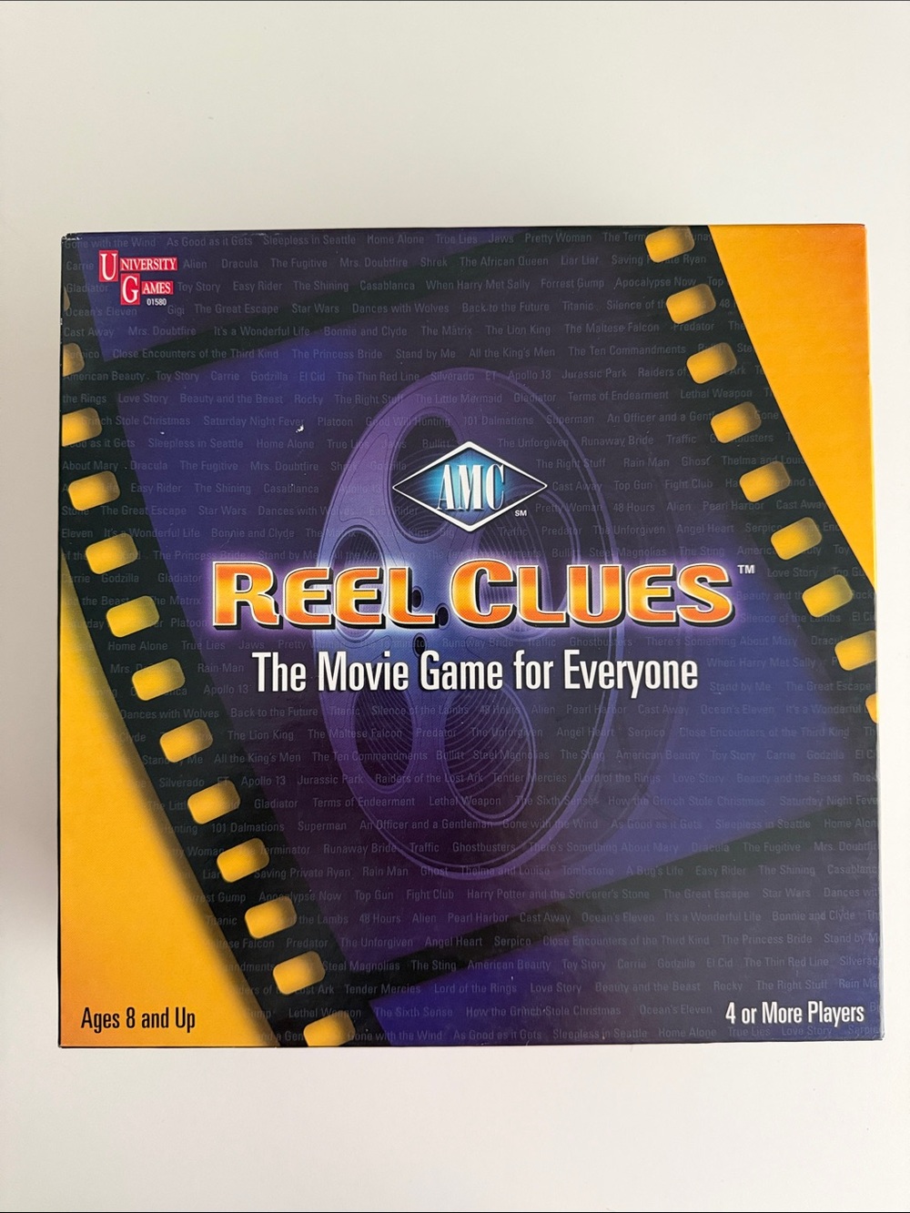 AMC Reel Clues - Movie Trivia Family Board Game - Party - Oscars - Title - Clue